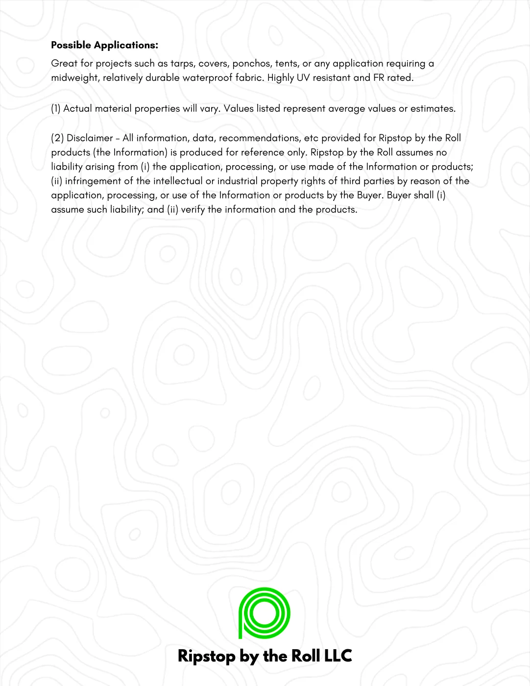 1.9 oz PU coated Ripstop Nylon - Image 7