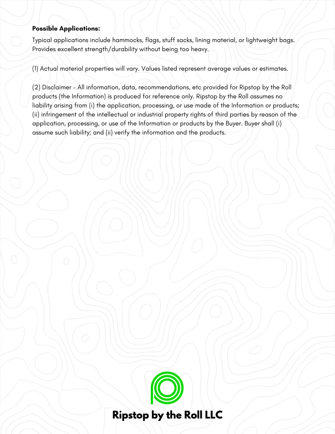 1.9 oz Ripstop Nylon - Image 15